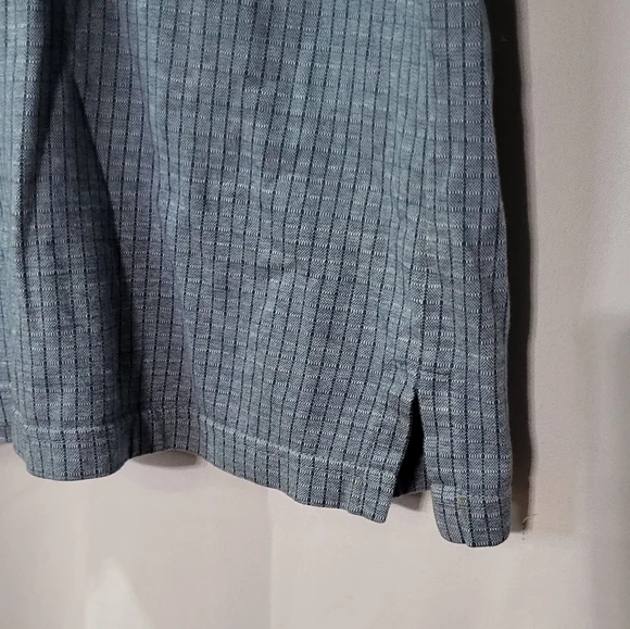 Axist Men's Blue Striped Polo Shirt Size Large GUC - Picture 5 of 7